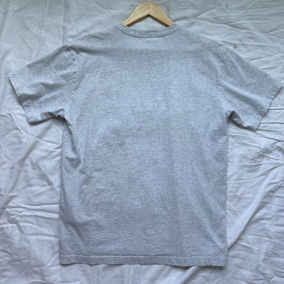 Kith LAX Tee (Classic Logo Tee) — Light Heather Grey - Picture 3 of 3